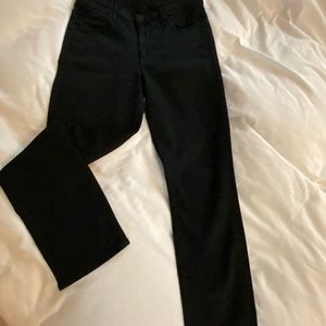 Mother Black mid rise jeans